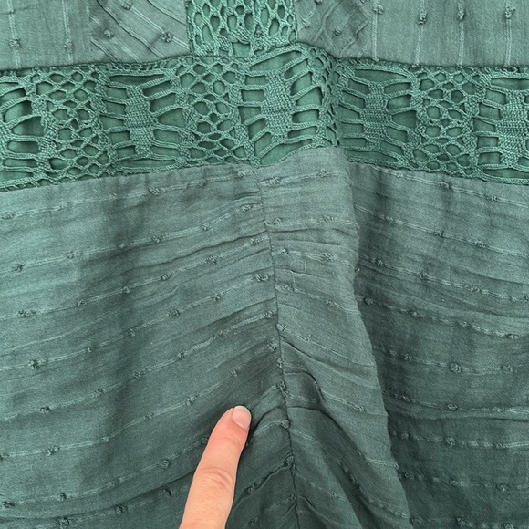 SEA NY emerald mermaid mini long sleeve dress - Picture 3 of 10